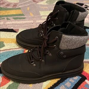 Boys Zip Hiking Boots